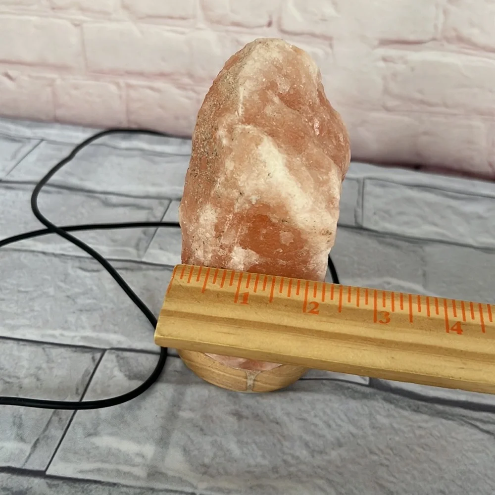 Himalaya crystal salt lamp usb plug rose color